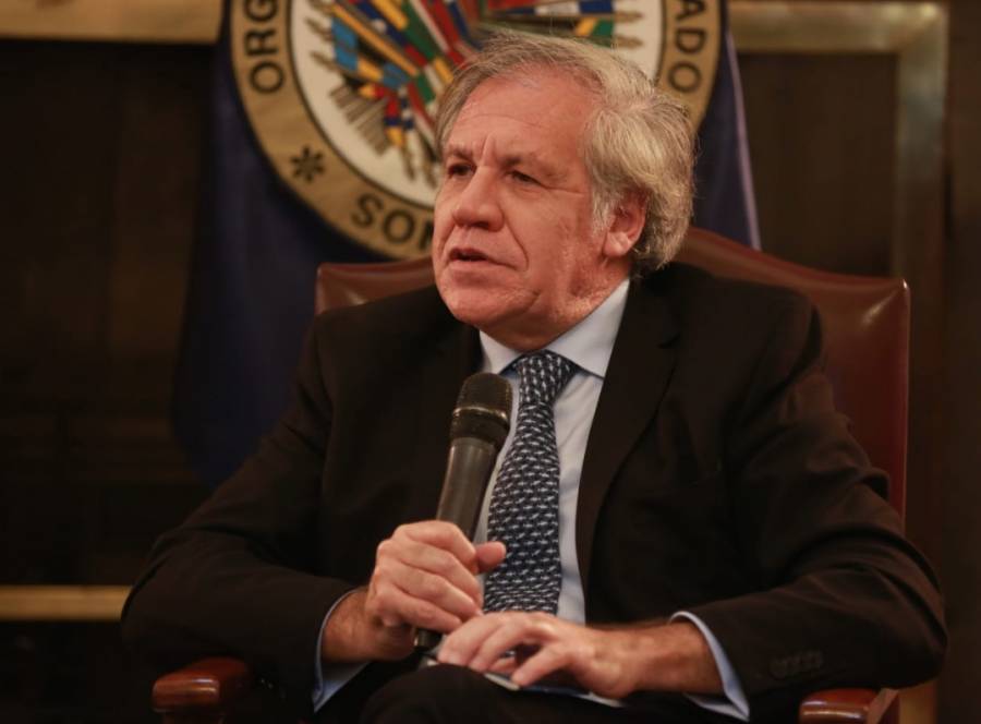 Golpe de Estado se originó con fraude electoral: Almagro