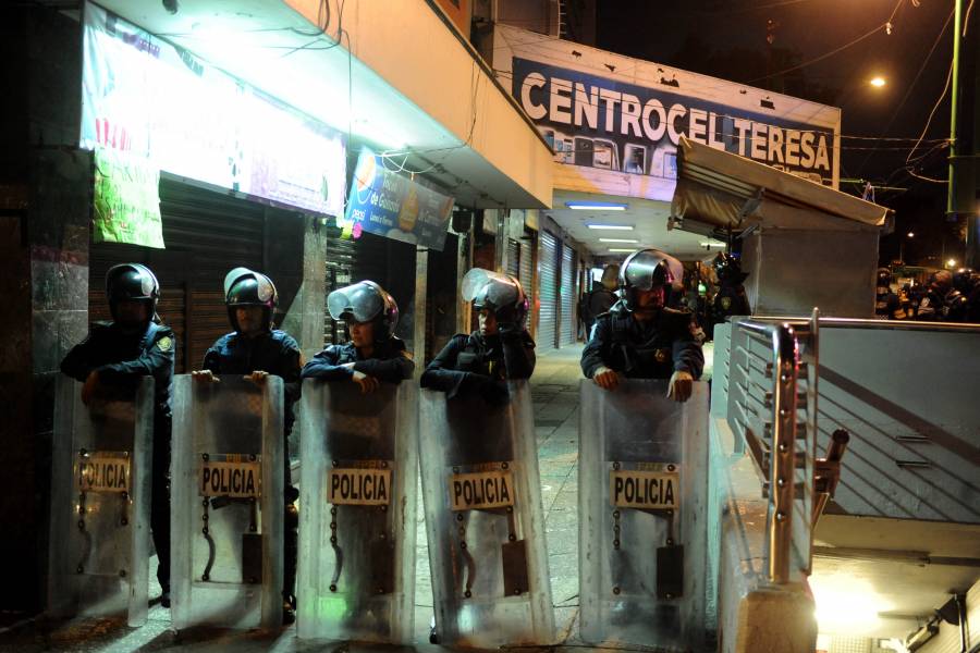 Tómalo en cuenta posibles manifestaciones en zona centro