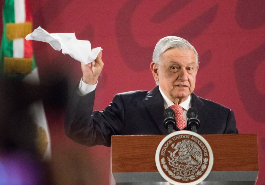 No hay, no hay, se acabó el moche, asegura López Obrador