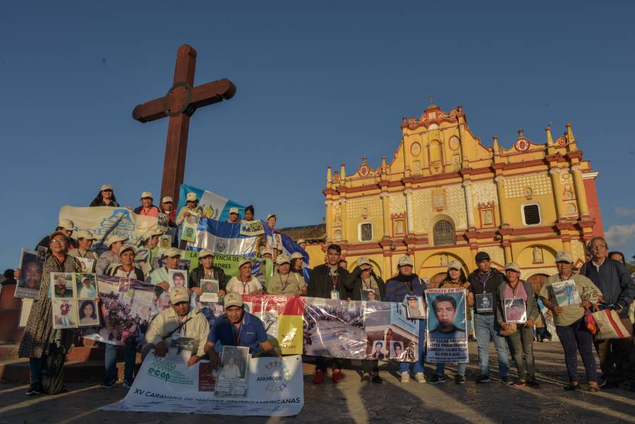 Madres Migrantes salen de Chiapas rumbo a Veracruz