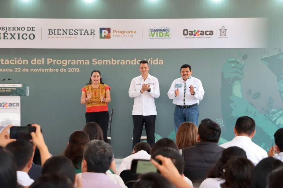 Celebran en Oaxaca la puesta en marcha del programa Sembrando Vida