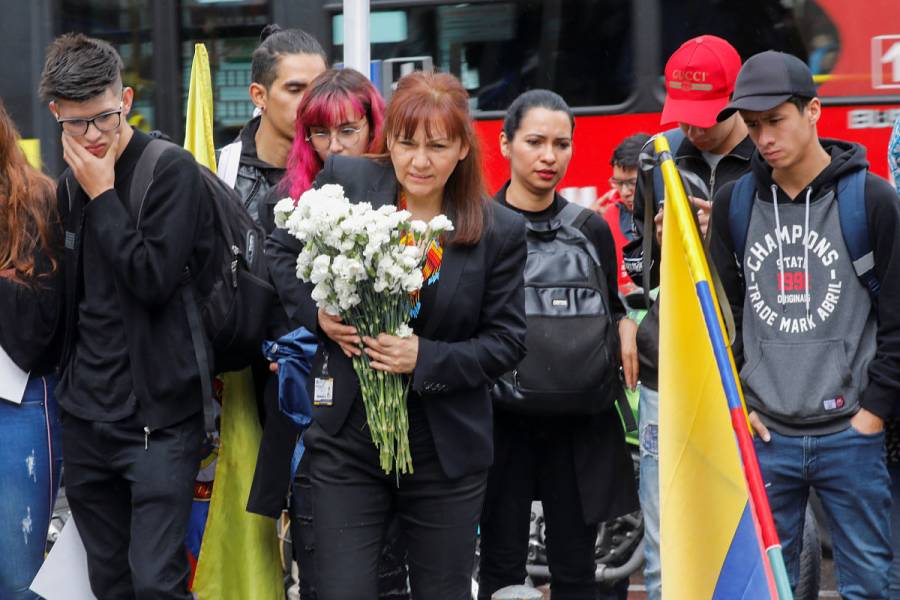 Intensificarán protestas en Colombia en honor a joven muerto