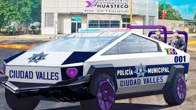 Para patrullas, alcalde de SLP adquiere 15 Cybertruck de Tesla