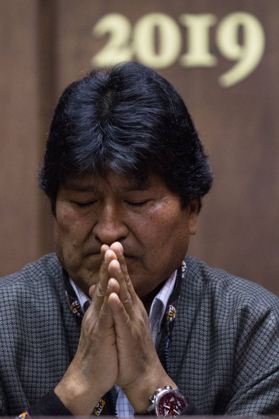 Sin fondos recaudación para Evo Morales