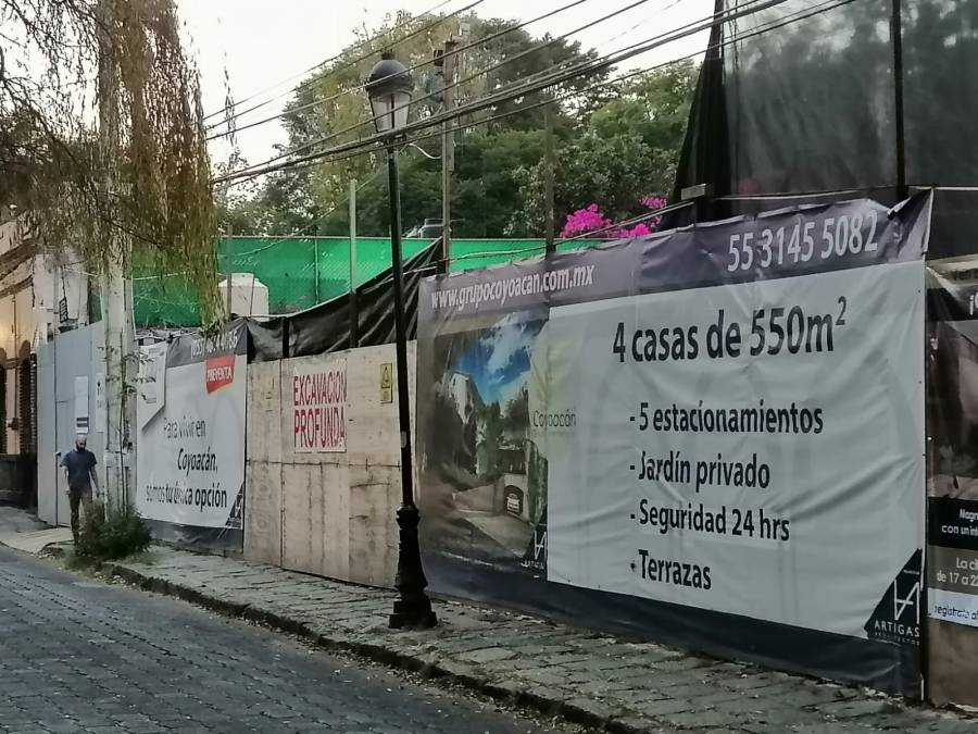 En Coyoacán rechazan desarrollos inmobiliarios 