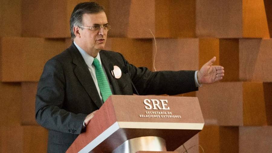 Ebrard agradece a Trump postergar designación de organizaciones terroristas