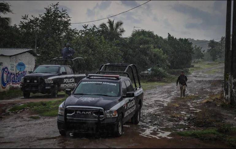 Se registran balaceras en Michoacán