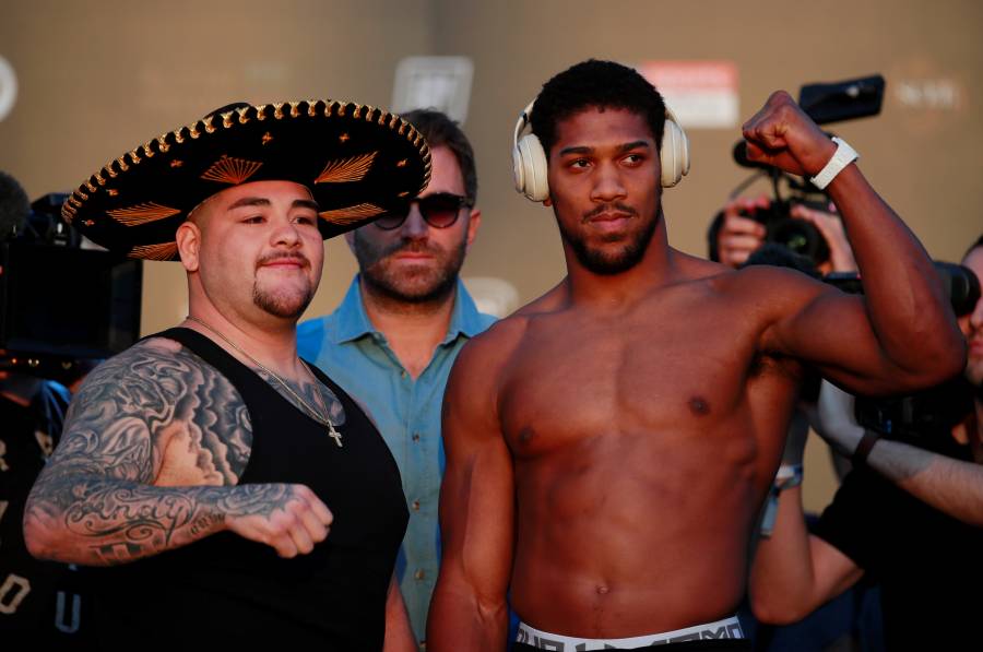 Andy Ruiz y Anthony Joshua sin problemas en la báscula