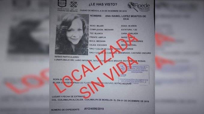 En Cuajimalpa, la casa donde presuntamente asesinaron a Ana López Montes de Oca