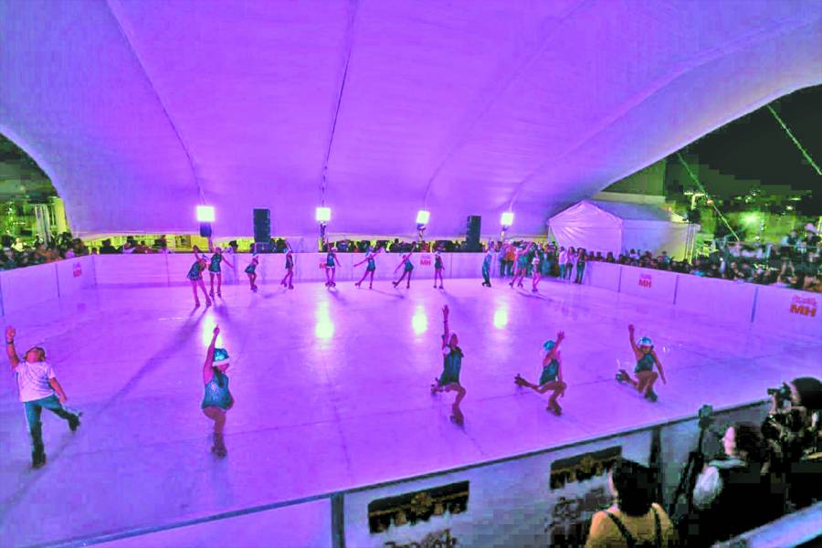 Inauguración Miguel Hidalgo pista de patinaje ecológica