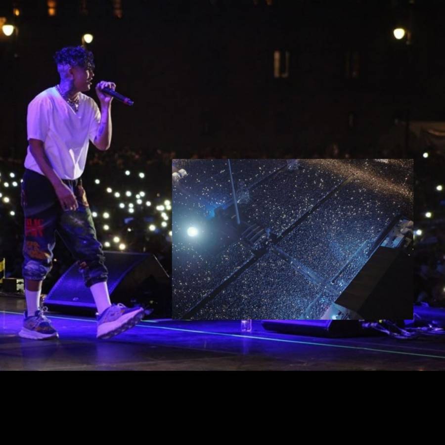 Alemán rompe el Zócalo durante el Festival Radical Mestizo