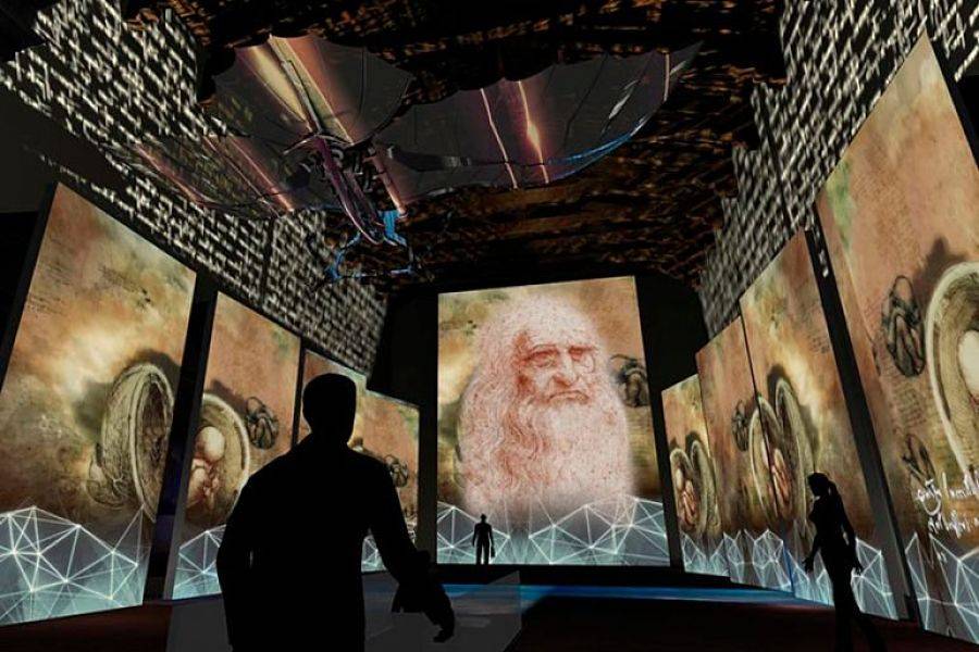 Arte y tecnología en “Da Vinci Experience”