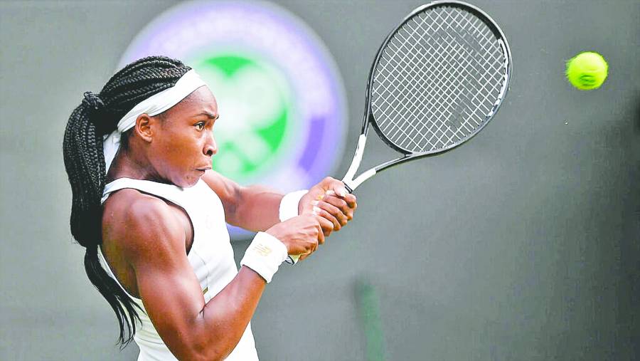 Coco Gauff pisa fuerte en reino de Serena Williams