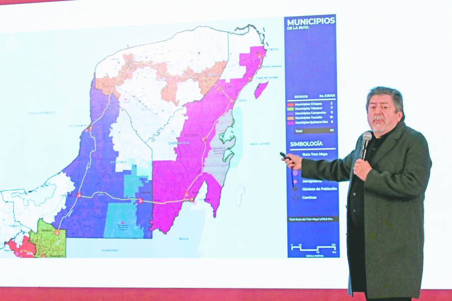 Solo votó el 2.86% del padrón por Tren Maya 