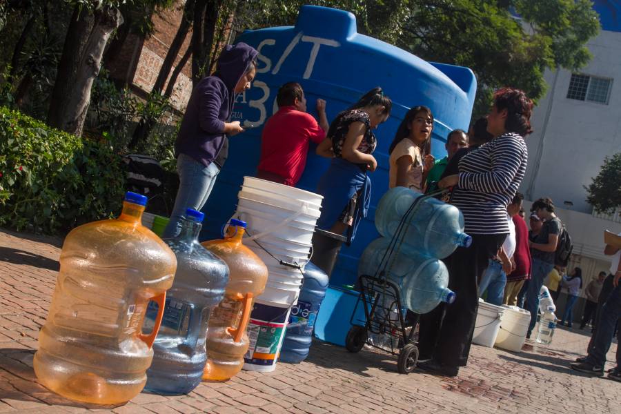 GAM y Azcapotzalco, se preparan para corte de agua