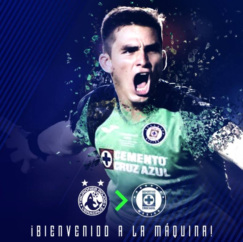 Oficial: Sebastián Jurado, nuevo arquero de Cruz Azul