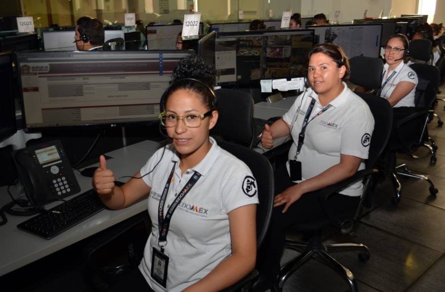 Sistemas 911 y 089 en Edomex reciben 7.2 millones de llamadas en 2019