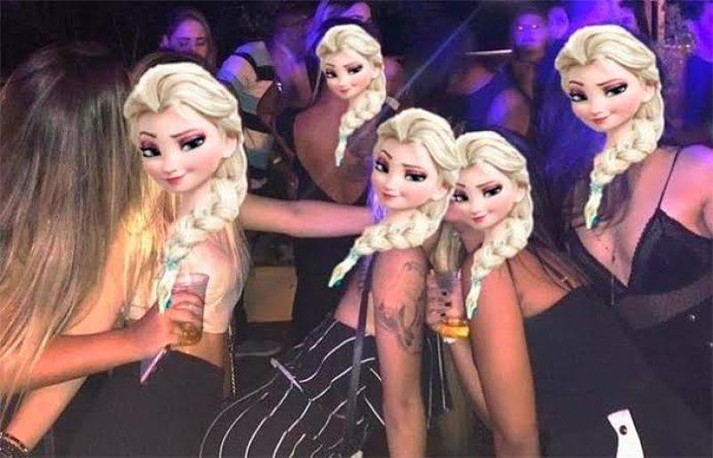 “Elsa” de “Frozen” se convierte en el primer meme de 2020