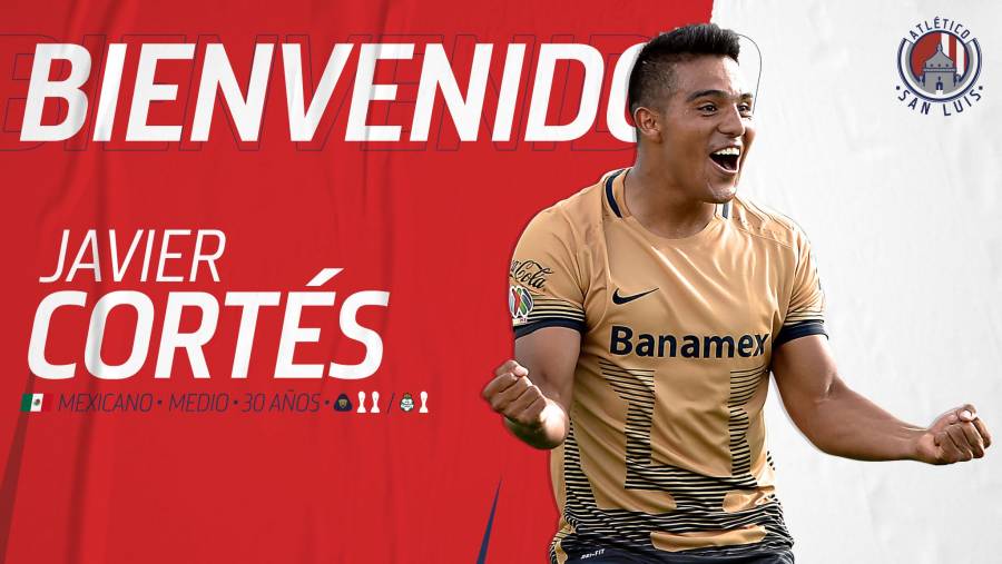 Atlético San Luis contrata a Javier Cortés