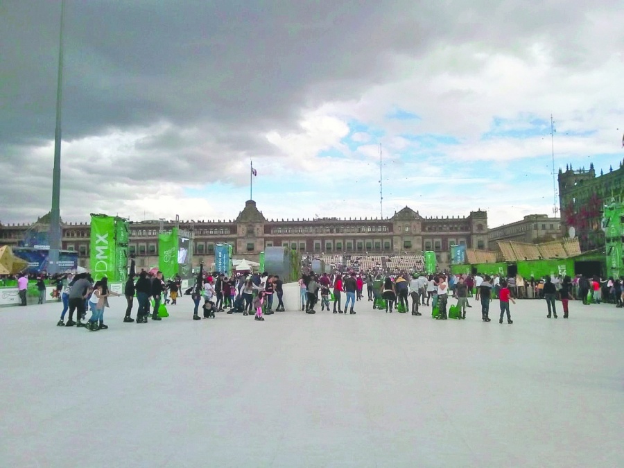 El plástico enfrió los ánimos en la pista