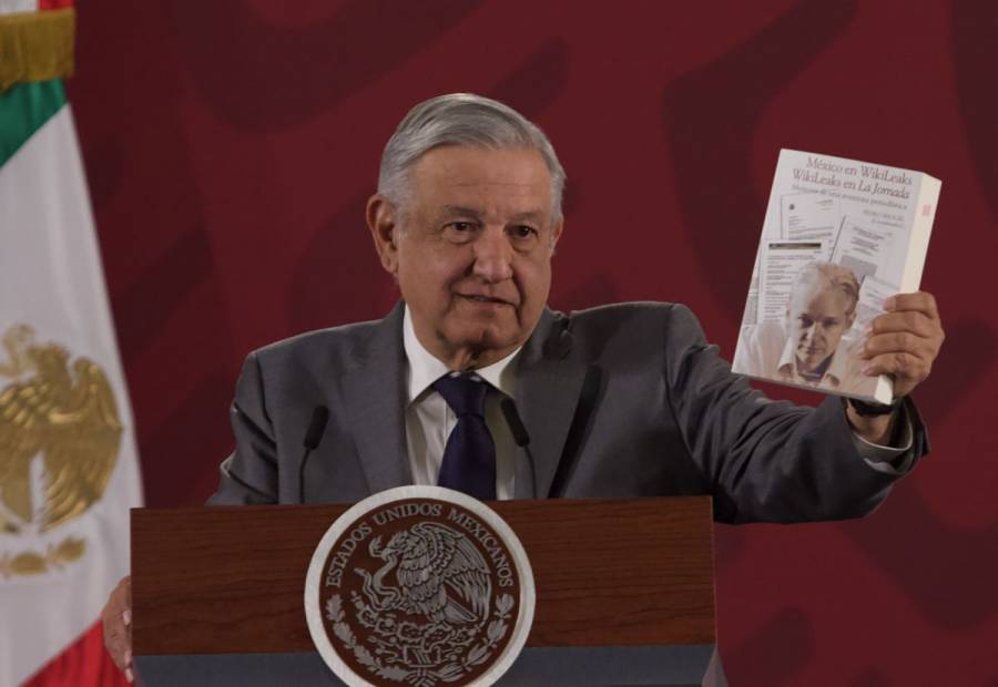 AMLO expresa solidaridad con Assange y desea su liberación