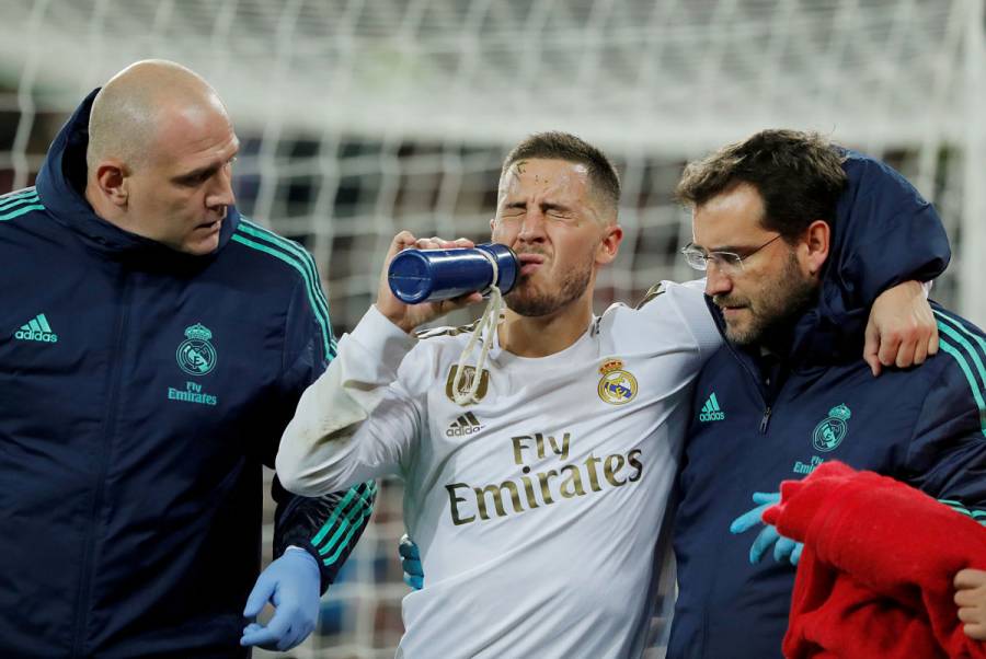 Eden Hazard es baja para la Supercopa de España