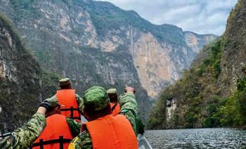 Retoman la actividad turística en el Cañón del Sumidero
