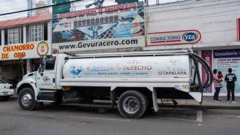 34 colonias y cuatro hospitales afectados por el corte del agua en Iztapalapa