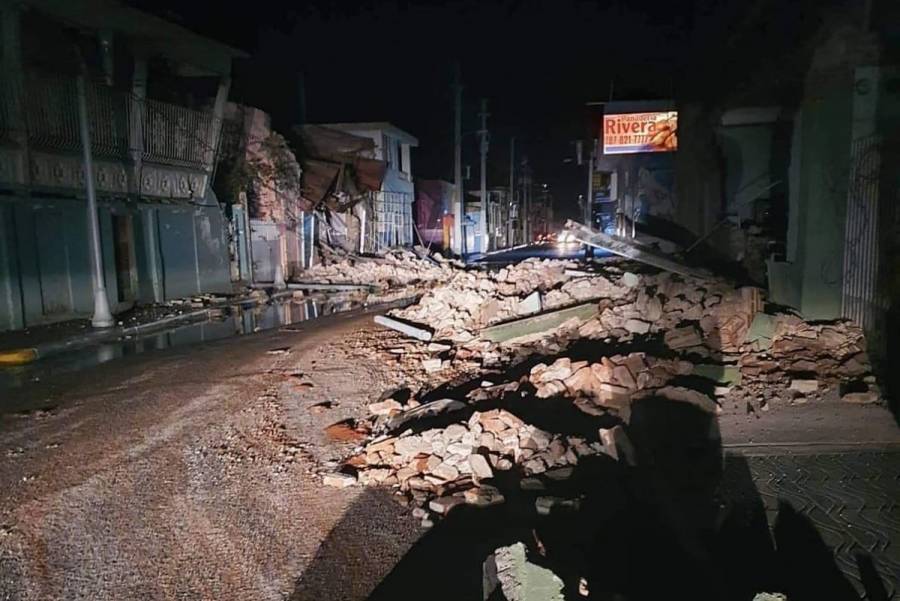 Terremoto de magnitud 6.5 remece Puerto Rico; activan alerta de tsunami