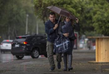 Prev&eacute;n fuertes lluvias por frente fr&iacute;o 29 en el sureste del pa&iacute;s