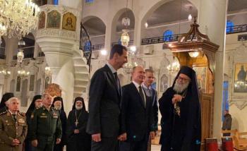 Tras inusual visita a Siria, Putin se reúne con Assad