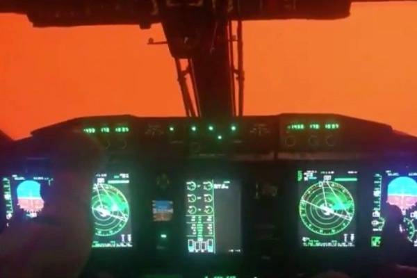 Video aéreo muestra el color del cielo de Australia luego de los incendios