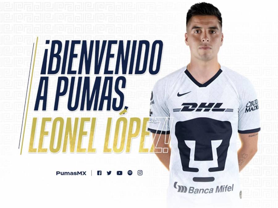 Leonel López se une a los Pumas