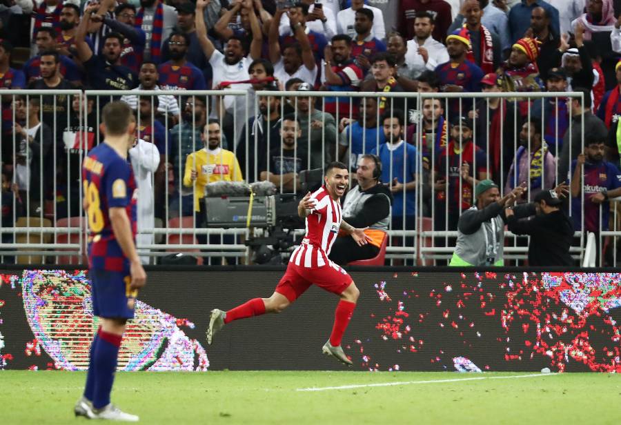 Atlético de Madrid remonta al Barcelona y se mete a la final de la Supercopa