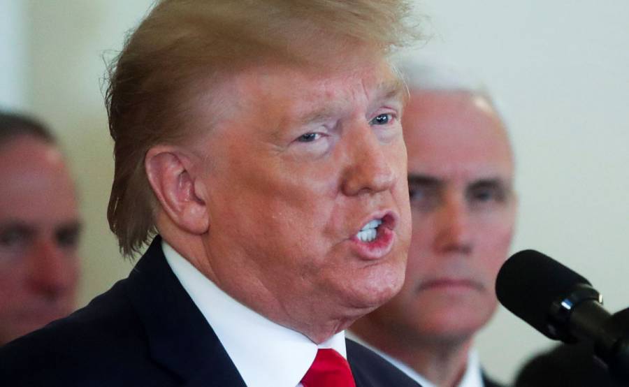 Trump acusa de “acoso presidencial” a Pelosi