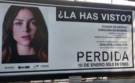 Publicidad de la película “Perdida” genera molestia que se manifiesta en redes sociales