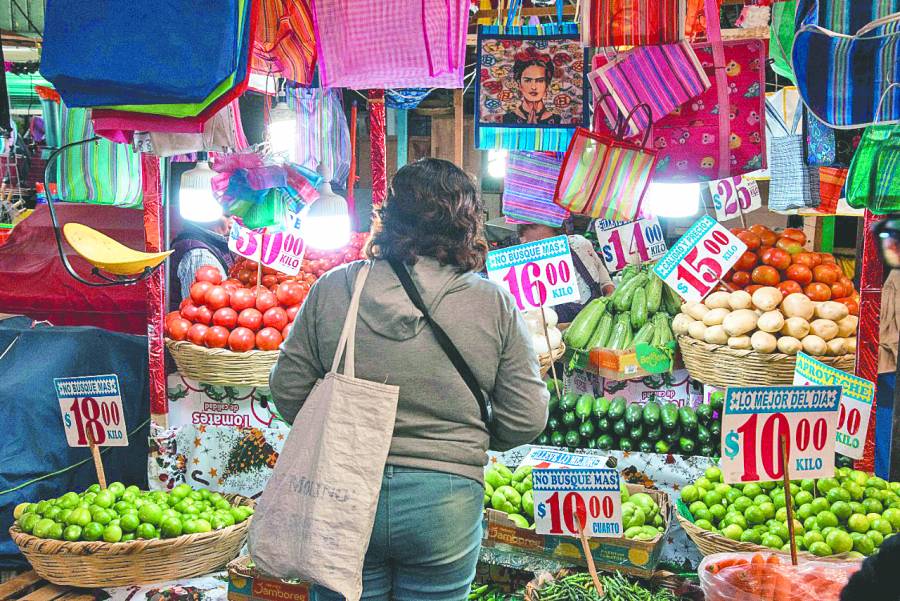 Inflación, continúa a la baja: Inegi