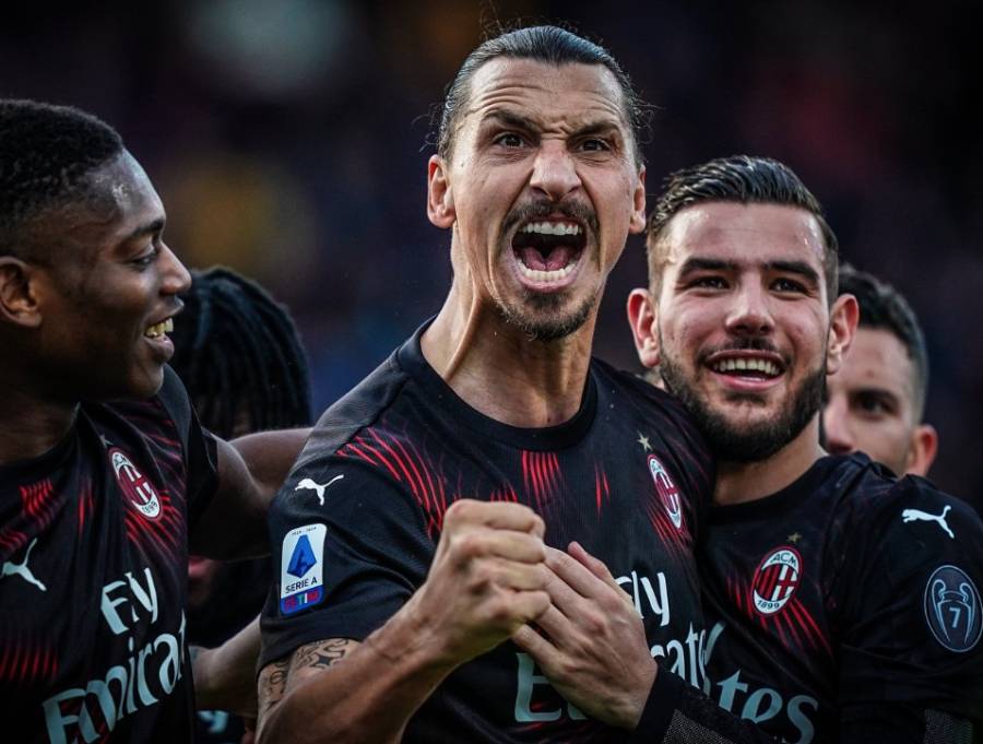 Ibrahimovic da al Milan su primera victoria en el 2020