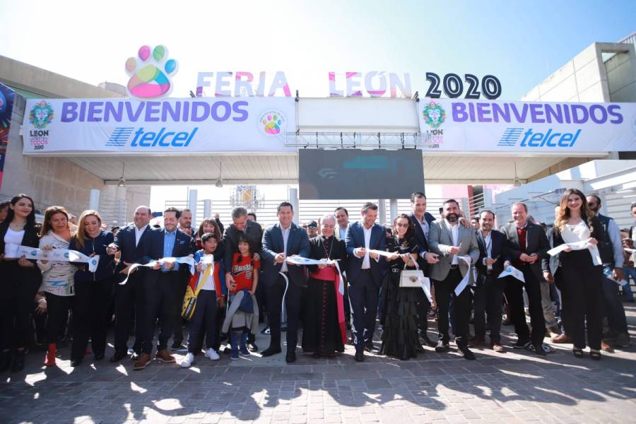 Inauguran Feria Estatal de León 2020