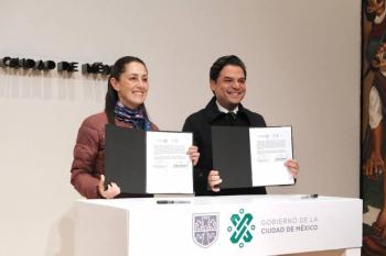 Firman convenio CDMX e IMSS para mejorar servicio a derechohabientes