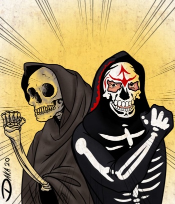 Dan el &uacute;ltimo adi&oacute;s a La Parka, segundo luchador con la m&aacute;scara