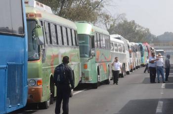 Transportistas liberan accesos a la CDMX tras protestas