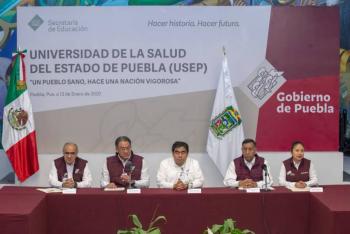 Presenta Gobernador la Universidad de la Salud de Puebla