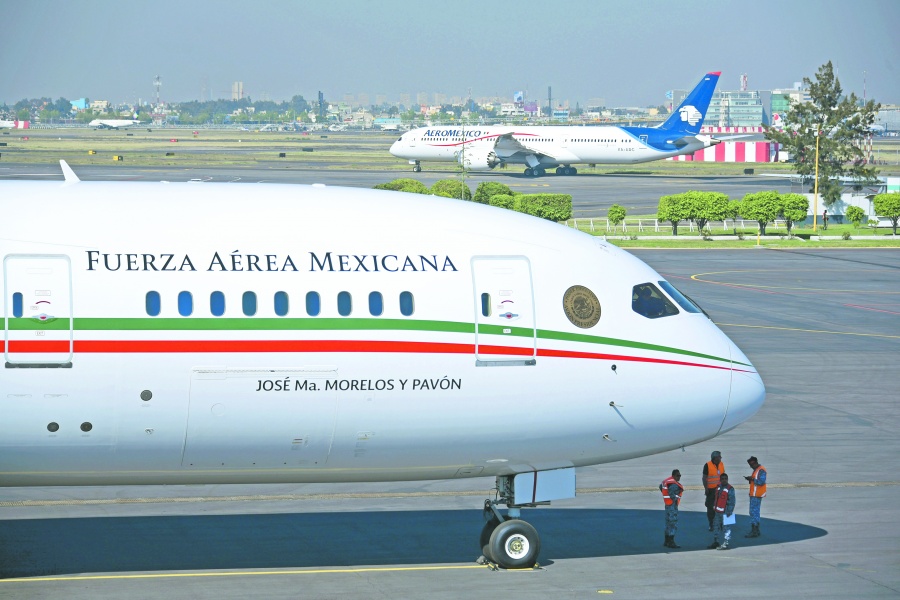 Regresará avión presidencial a México; lo rematarían en 130 mdd