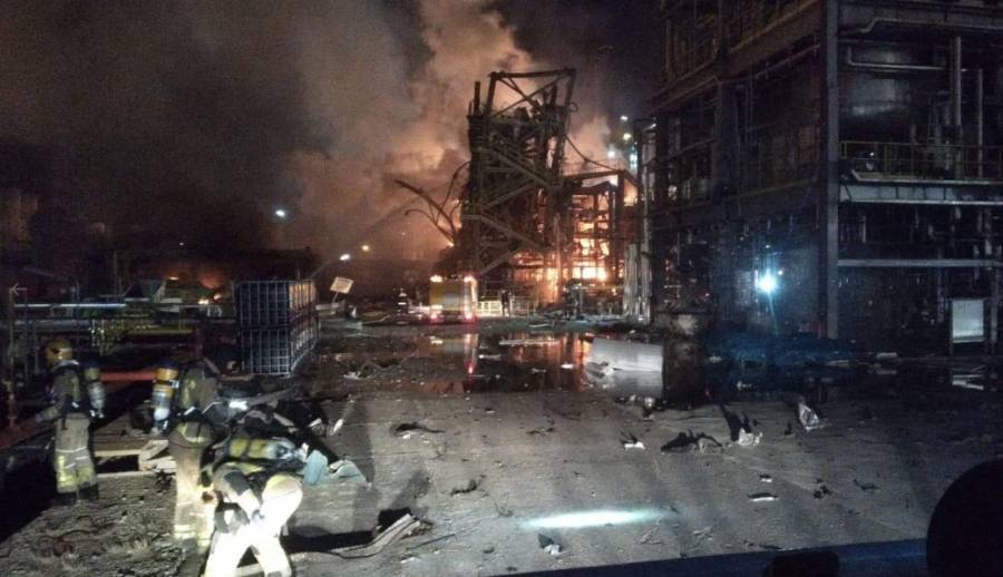 VIDEO: Se registra explosión en planta química de Tarragona, España