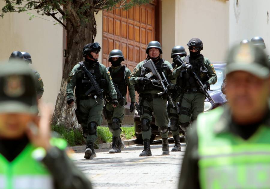 Presencia policiaca en Embajada de M&eacute;xico es rutinaria, aseguran en Bolivia