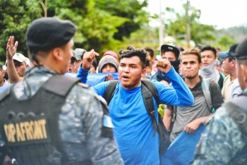 Detiene M&eacute;xico a primeros 38 hondure&ntilde;os que iban a EU 