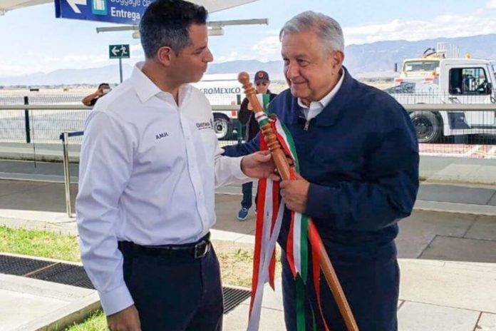 Gobernador Murat ya tiene para entrar a la rifa del avión