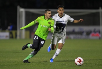 Entre lluvia de goles Ju&aacute;rez y Pumas empatan en la frontera