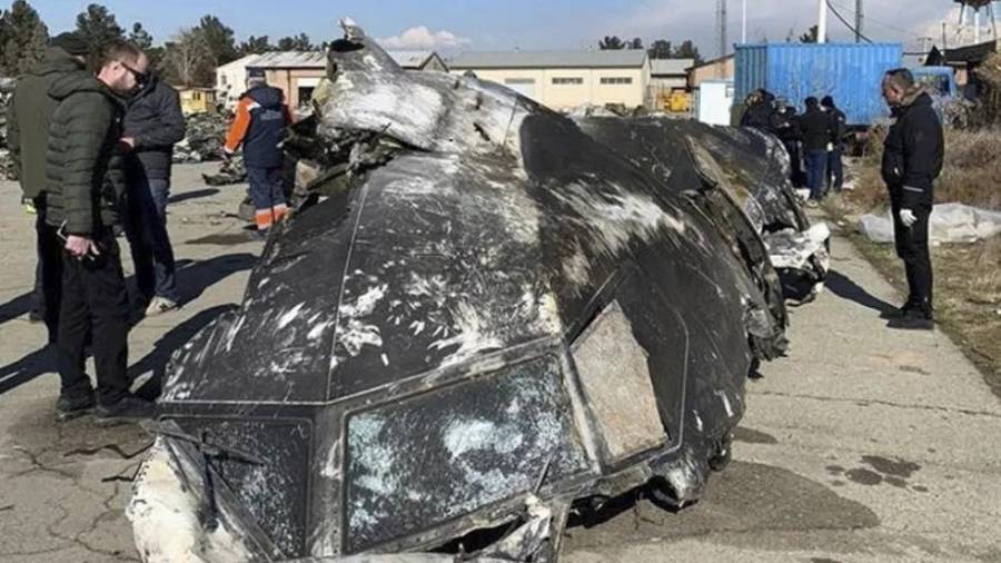 Enviarán a Ucrania las cajas negras del avión derribado en Irán
